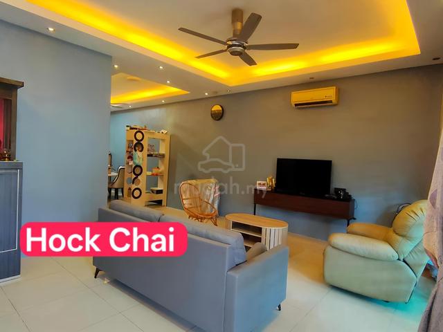 Double Storey Terrace Paint Renovated Furnished | Bukit Juru Penang 1