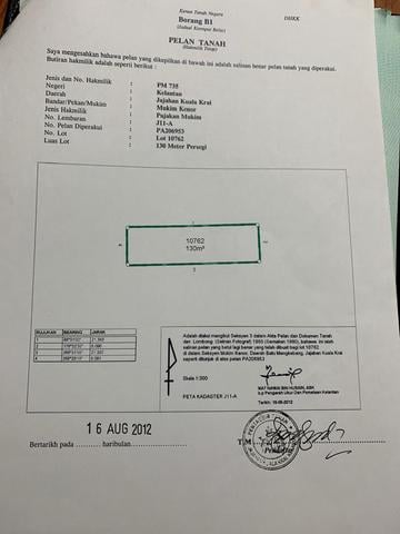 tanah commercial di kuala krai 1