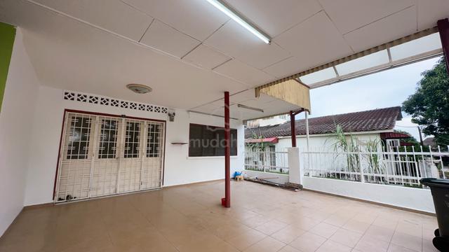 Below Market Value, Single Storey End Lot for Sale, Bukit Beruang 1