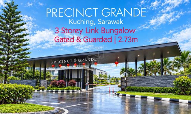 3 Storey Link Bungalow (Gated & Guarded) @ La Promenade, Kuching 1