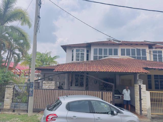 RUMAH TERES 2 TINGKAT CORNER LOT BESAR Taman Mentakab 1