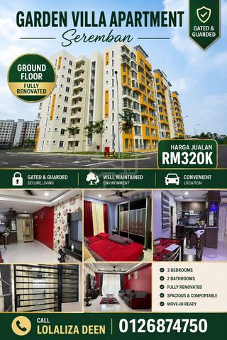 Garden Villa 1 Apartment @ Senawang 1