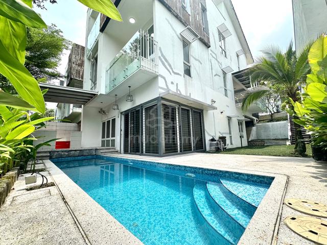 [Fully Reno. Pool] 3 Storey Bungalow Forest Villa Sunway Rymba Hills 1