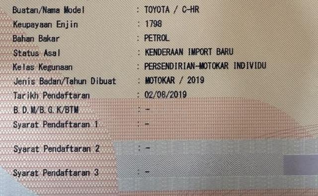 2019 Toyota C-HR 1.8 CHR FULL BODYKIT GT MODELISTA - 3