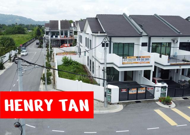 Big Corner 2 sty House gated Taman Rebana Indah Height Simpang Ampat 1