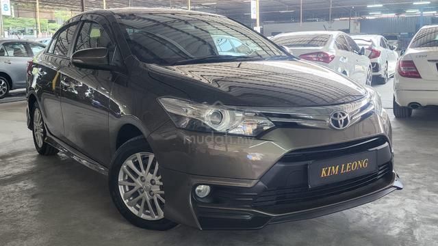 2015 Toyota VIOS 1.5 G (A) BLACK LEATHER / 1 OWNER - 1