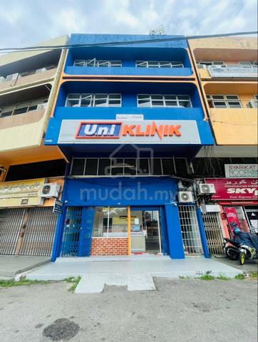 Shoplot (UniKlinik) Jalan Sultanah Zainab Belakang SUK Kg Sireh AEON 1