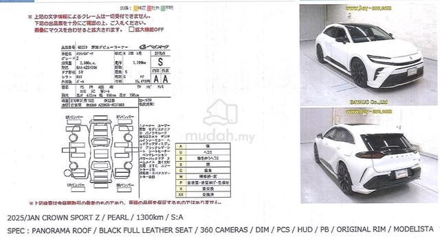 2025 Toyota CROWN Sport 2.5 Z - 6A Condition - 3