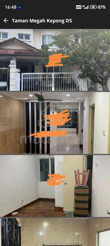 Taman Megah Kepong, 2sty House For Let 1