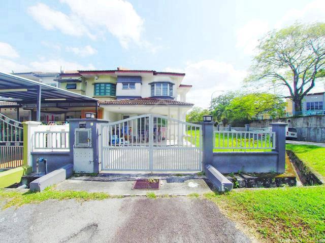 CORNER LOT Double Storey Terrace House Taman Segar Perdana Cheras Sela 2