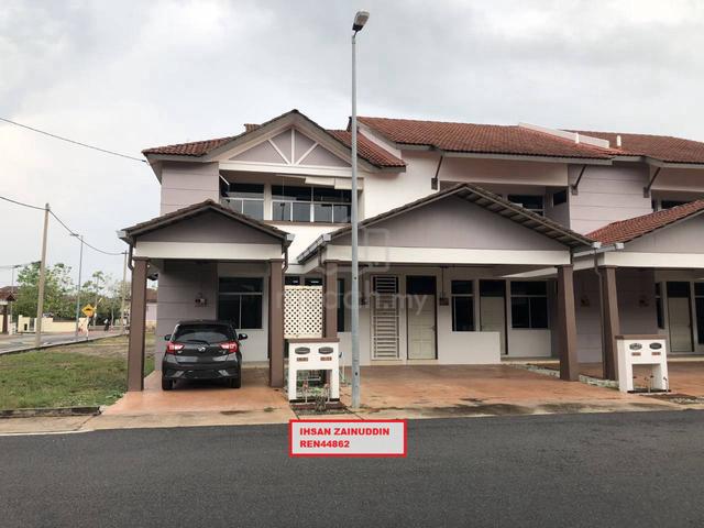 TOWNHOUSE ENDLOT💥 GATED🔥3🛏️ ADA KOLAM❗FULLOAN✅ Putra Villa Bertam 1