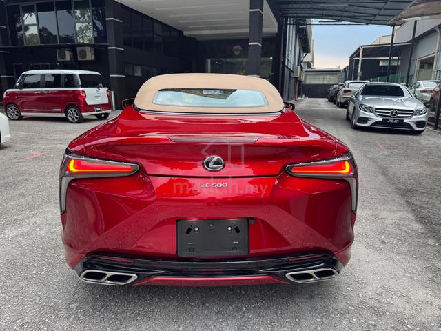 LEXUS LC500 CONVERTIBLE 5.0(a)UNREG 2021 - 4