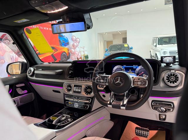 Unreg Mercedes Benz G63 Manufaktur V8 White interi - 2