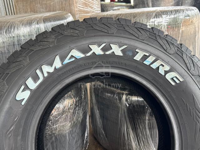 Tayar baru 265 70 16 sumaxx AT 2026 4x4 new tyre - photo 3 of 6