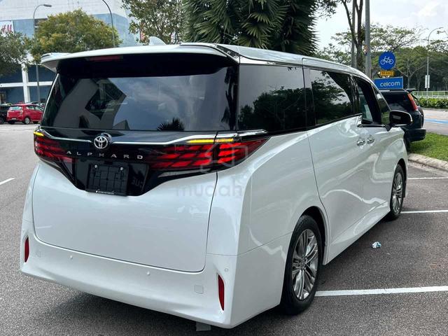 2025 Toyota ALPHARD 2.5 Z SUNROOF 4CAM 5A 7K KM - 2