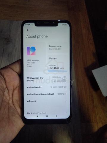 poco f1 original 6+128GB - photo 3 of 5