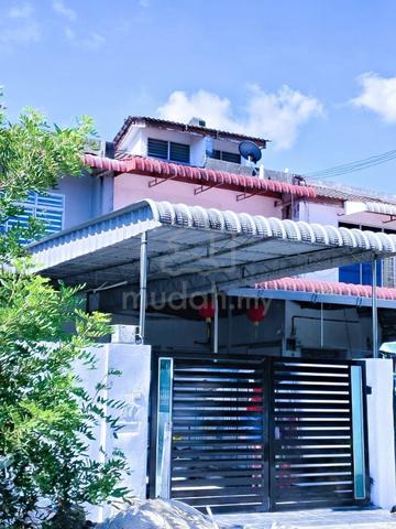 RENOVATED TERES 2 TINGKAT PERMATANG TINGGI TAMAN PERWIRA Simpang Ampat 1