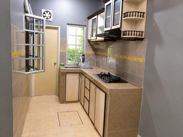 Bandar Enstek Persada Damai Teres 1 Storey House 24x70 Facing Open 1