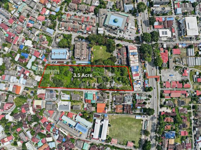CONVERTED Facing Mainroad 3.5 Acres Gombak Land Freehold Malay Reserve 1