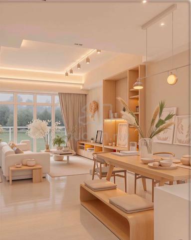 Airbnb Dualkey【 1ST FULL LOAN 】Direct MRT/LRT Midvalley - FREE Furnish 1