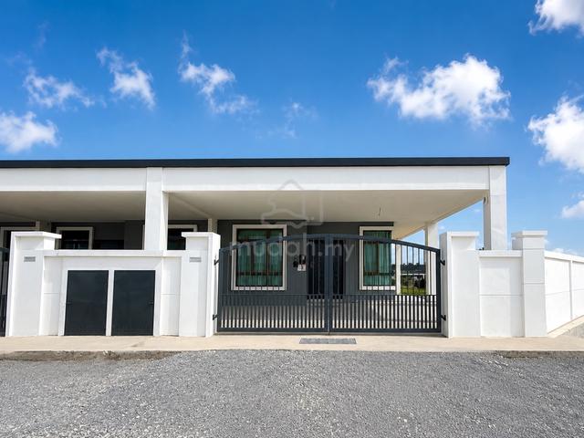 Hot🔥Freehold Single Storey Terrace in Merlimau Near to Muar Town 1