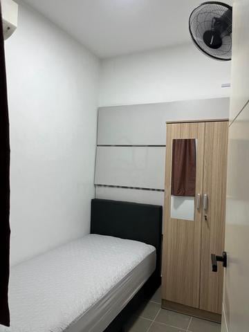 5min Walk to LRT & DIRECT Owner - SMALL Room for Rent at Bukit Jalil 1