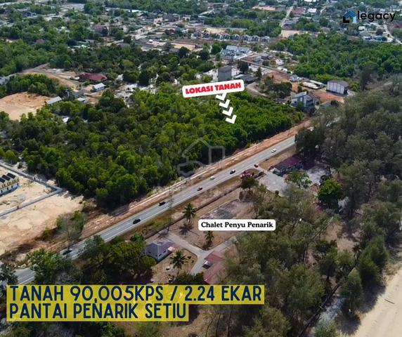 Pantai Penarik Setiu Tanah tepi pantai 2.2ekar untuk di jual 1