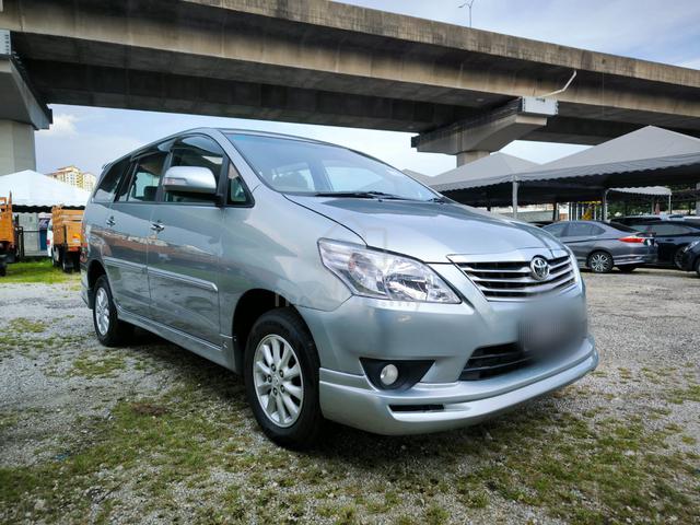 2013 Toyota INNOVA 2.0 G (A) 1 OWNER CAR KING - 2