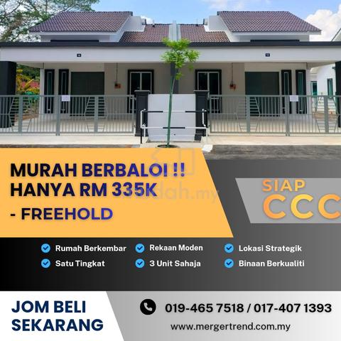 MURAH !! Semi-D Impian ! Siap CCC & Boleh Pindah 1