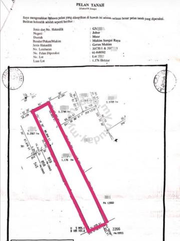 [FREEHOLD 3 Acre Near Industrial Area] Bukit Pasir Muar Johor 1