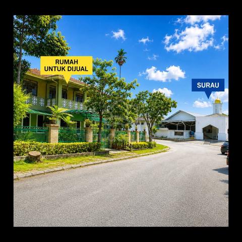 CORNER | Tepi Surau | Open Facing 2 Sty Terrace Sekyen 13 Shah Alam 9 1