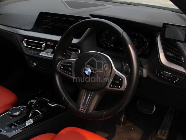 2021 BMW M135i xDrive | Rare Gray + Magma Red Int - 5