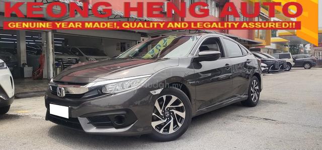 2018 Honda CIVIC 1.8 S I-VTEC (A) 131K KM 1YR-WRTY - 1