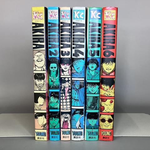 AKIRA Manga Set Vol. 1–6 First Editions - photo 3 of 6