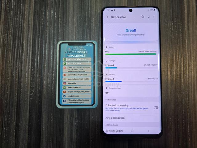 Samsung Galaxy S20 Ultra 5G 12GB Ram 128GB DualSim - photo 4 of 6