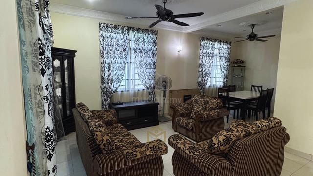 Bandar Perdana Teres 2 Tingkat End Lot For Sale Full Loan Elite Area 4