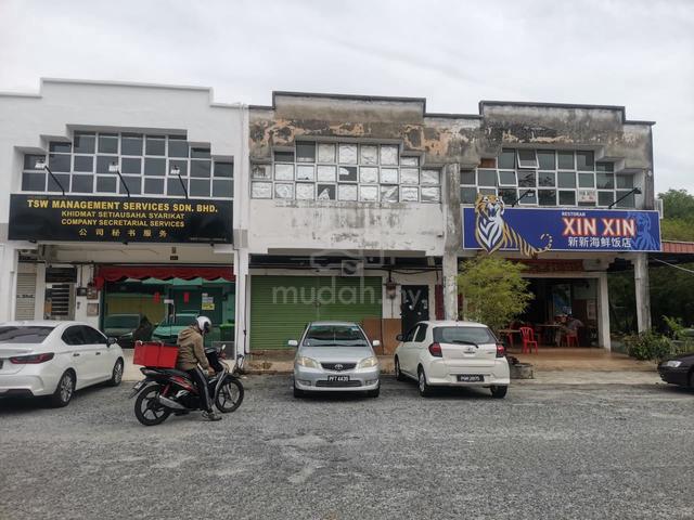 Double storey shop lot with swiftlet house 1