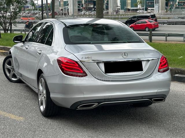 2017 MERCEDES BENZ c200 2.0 CGI W205 AVANTGARDE - 2