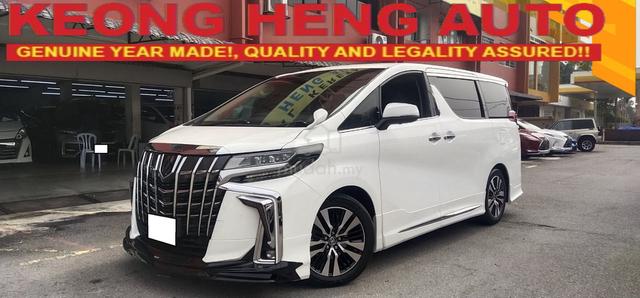 2021 Toyota ALPHARD 2.5 SC (A) G/5A 45K KM 2Y-WRTY - 1