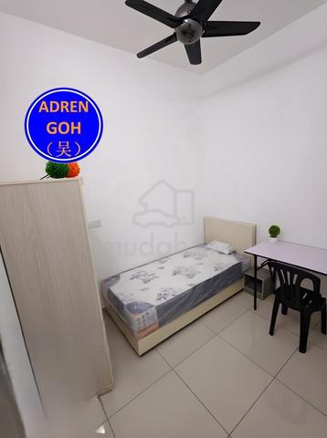 D’Piazza FEMALE Single Room for Rent Furnished Renovated Bayan Lepas 1