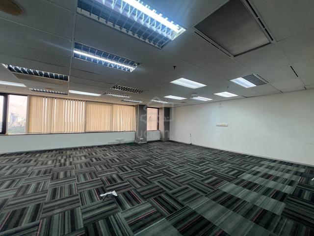 KL office, Menara Dato Onn, WTC, bare,partial or fully fit, near train 1