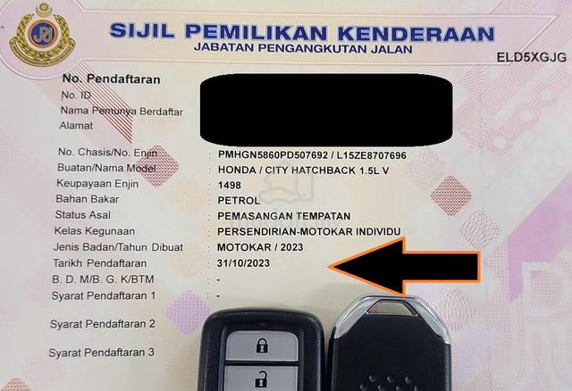 2023 HONDA CITY Hatchback 1.5 RS BODYKIT LED LAMP - 3
