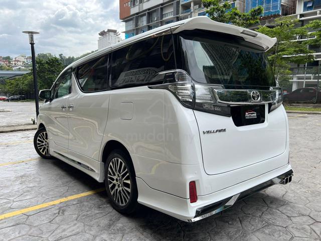 2016 Toyota VELLFIRE 2.5 ZG CONVERTED NEW FACELIFT - 2
