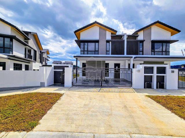 New Semi D Cluster Verna Serene Height Bangi Freehold Open 1