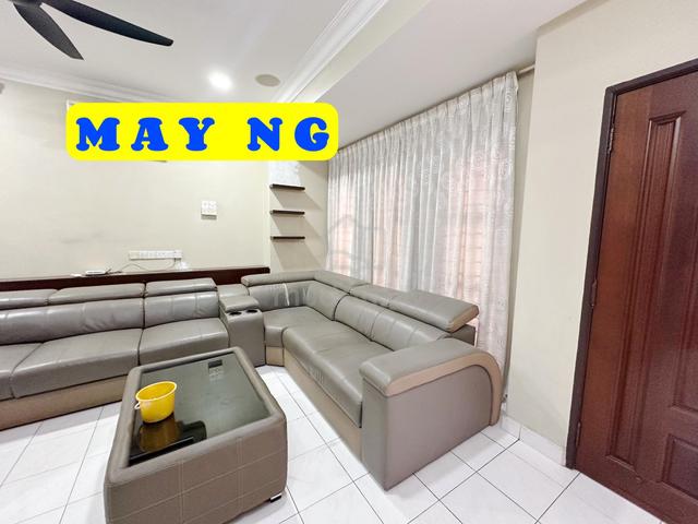 Terrace Corner Bukit Tengah Taman Sejati Partially Furnished Big Land 1