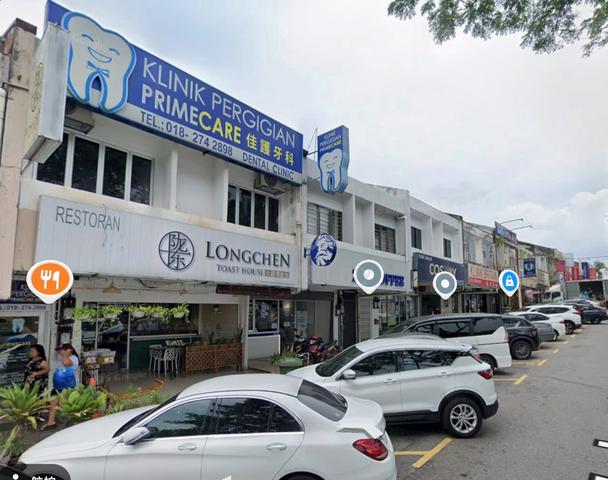 2 Storey End Shop Lot For Sale At Taman Delima, Cheras 1