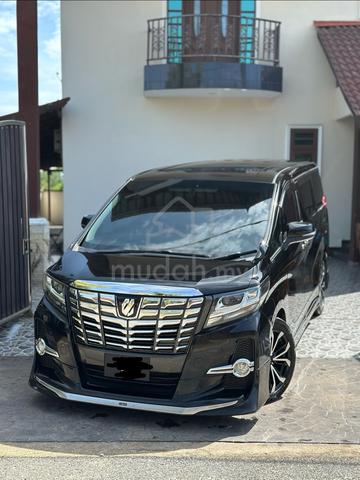 2016 Toyota ALPHARD 2.5 S A PACKAGE TYPE BLACK - 1