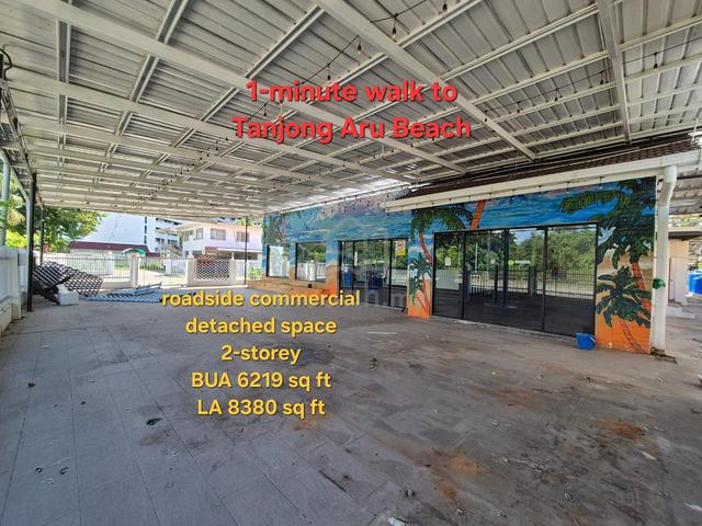 Corner Roadside 2-storey commercial retail showroom restaurant office 1