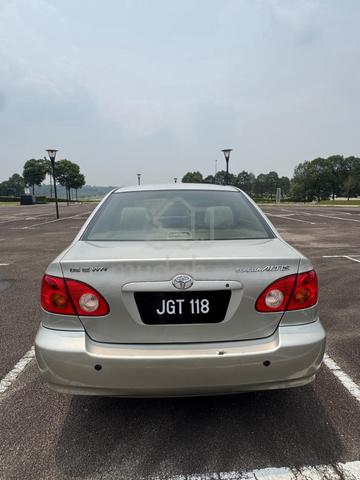 2002 Toyota COROLLA 1.6 ALTIS E MY01 E120 (A) - 4