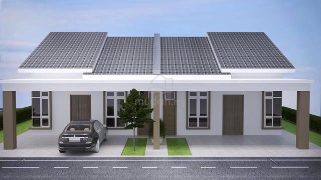 Rumah Berkembar Setingkat di Sungai Karangan 1